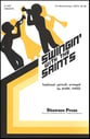Swingin' with the Saints SATB choral sheet music cover